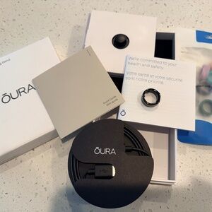 Black Oura Ring Gen3 Size 7